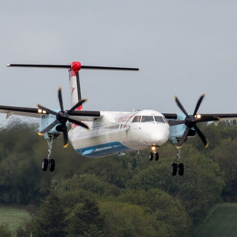 Austrian-Airlines-OE-LGD-Bombardier-DHC-8-1